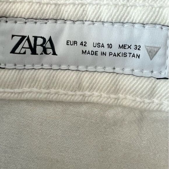 Zara TRF Low Waist Cargo Jeans- Size 10 - Picture 6 of 10